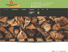 Tablet Screenshot of eco-fuel.ee