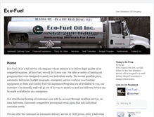 Tablet Screenshot of eco-fuel.com
